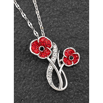 Necklace Elegant Poppy